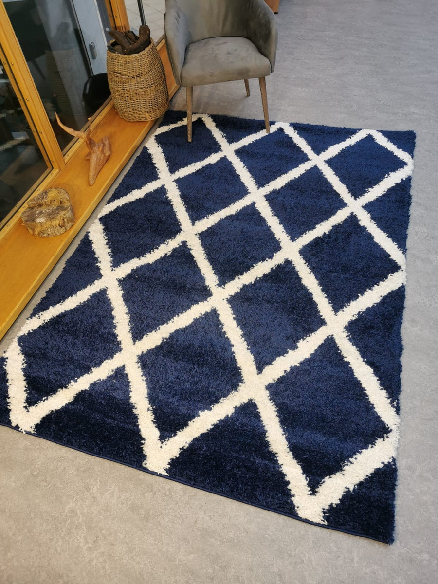 Yogee New Waves ラグマット／MIYOSHI RUG NAVY