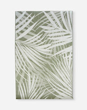 Load image into Gallery viewer, Olive Green Tropical Indoor and Outdoor Rug - Compass