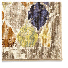 Load image into Gallery viewer, Moroccan Multicoloured Geometric Rug - 16th Avenue