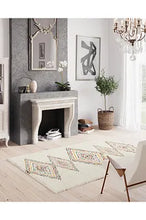 Load image into Gallery viewer, Soft Colourful Aztec Shaggy Rug - Bursa