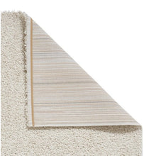 Load image into Gallery viewer, Cream Polyester Washable Shaggy Rug -  Bali