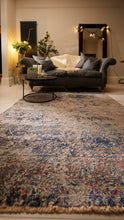 Load image into Gallery viewer, Copy of Multicoloured Distressed Mandala Area Rug - Cairo