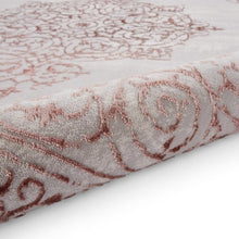 Load image into Gallery viewer, Rose Timeless Metallic Vintage Rug - Howth