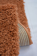 Load image into Gallery viewer, Terracotta Soft 3cm Microfibre Shaggy Rug - Brae