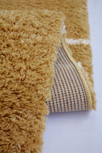 Load image into Gallery viewer, Ochre 3cm Soft Microfibre Shaggy Rug - Brae