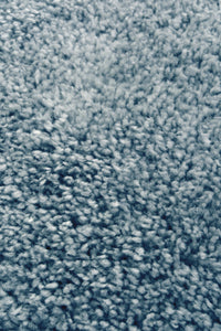 Super Soft Denim Microfibre Shaggy Rug - Brae