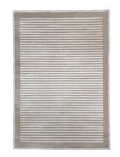 Load image into Gallery viewer, Natural Bordered Striped Living Room Rug - Belgrade