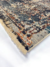 Load image into Gallery viewer, Multicoloured Distressed Mandala Area Rug - Cairo