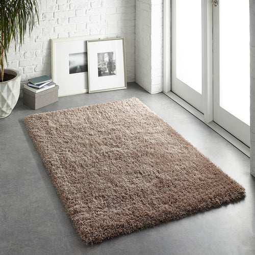 Gorgeous Latte 45mm Shaggy Rug - Chicago