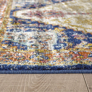 Amber Colourful Luxurious Traditional Rug -  Granada