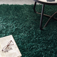 Load image into Gallery viewer, Forest Green 45mm Shaggy Rug - Chicago