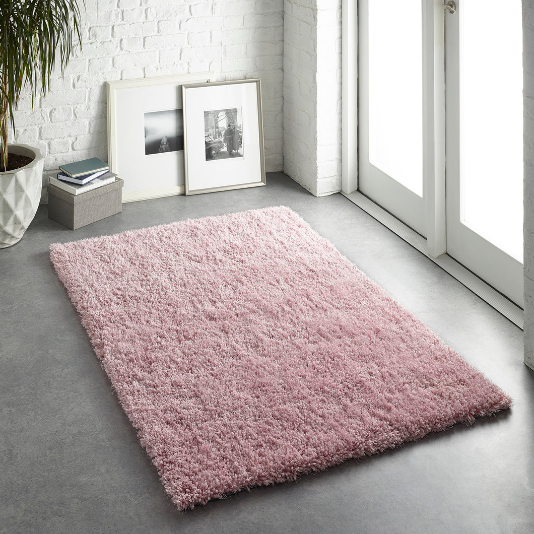 Deep Pink Sumptuous 45mm Shaggy Rug - Chicago