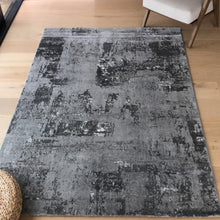 Load image into Gallery viewer, Modern Grey Abstract Living Room Rug - Tuscana