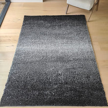 Load image into Gallery viewer, Grey Ombre Striped Shaggy Rug - Oslo
