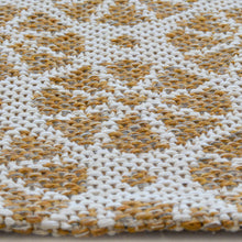 Load image into Gallery viewer, Ochre Moroccan Recycled Cotton Living Room Rug - Regen