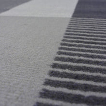 Load image into Gallery viewer, Grey Patchwork Living Room Rug - Islay