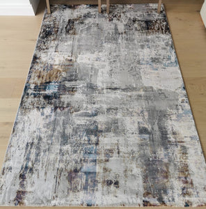 Multicoloured Flecked Abstract Rug - Tronso