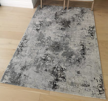 Load image into Gallery viewer, Taupe and Grey Flecked Abstract Rug - Tronso