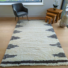 Load image into Gallery viewer, Ivory Tribal Soft Shaggy Rugs - Alaska