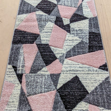 Load image into Gallery viewer, Blush Pink Abstract Hall Runner Rugs - Boston
