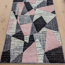 Load image into Gallery viewer, Blush Pink Abstract Hall Runner Rugs - Boston
