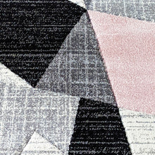 Load image into Gallery viewer, Blush Pink Abstract Hall Runner Rugs - Boston