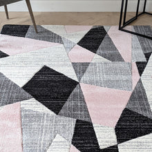 Load image into Gallery viewer, Blush Pink Abstract Hall Runner Rugs - Boston