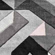 Load image into Gallery viewer, Blush Pink Modern Geometric Rug - Boston