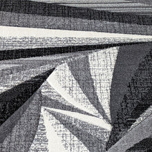 Load image into Gallery viewer, Grey Splinter Geometric Living Room Rug - Boston