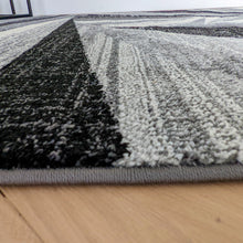 Load image into Gallery viewer, Grey Splinter Geometric Living Room Rug - Boston
