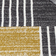 Load image into Gallery viewer, Mustard Grey Rug