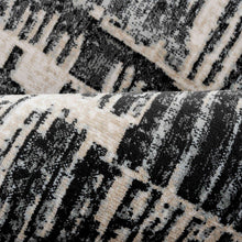 Load image into Gallery viewer, Vintage Grey Scandi Flatweave Living Room Rug - Denver