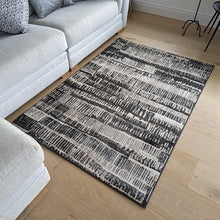 Load image into Gallery viewer, Vintage Grey Scandi Flatweave Living Room Rug - Denver