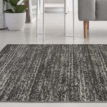 Load image into Gallery viewer, Grey Scandi Striped Living Room Rug - Perth