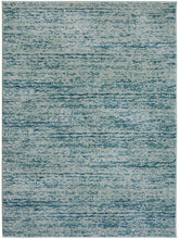 Load image into Gallery viewer, Blue Scandi Striped Living Room Rug - Perth