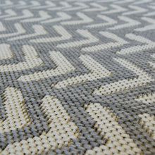 Load image into Gallery viewer, Grey Washable Outdoor Garden Rug - Ota