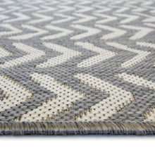 Load image into Gallery viewer, Grey Washable Outdoor Garden Rug - Ota