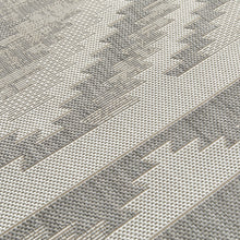 Load image into Gallery viewer, Grey Diamond Geometric Indoor Outdoor Rug - Hydraflex