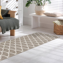 Load image into Gallery viewer, Washable Natural Coastal Indoor Outdoor Rug - Hydraflex