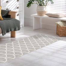 Load image into Gallery viewer, Modern Coastal Grey Indoor Outdoor Rug - Hydraflex