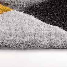 Load image into Gallery viewer, geometric yellow shaggy