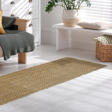 Load image into Gallery viewer, Natural Kitchen and Area Jute Rug - Relay Jute