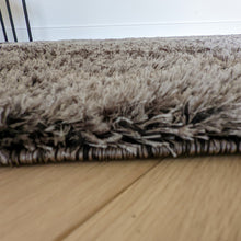 Load image into Gallery viewer, Grey Non Shed Shiney Polyester Shaggy Rugs - Lush