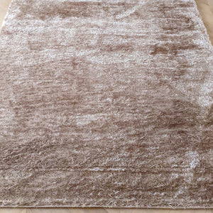Natural Beige Super Soft Polyester Shaggy Rugs - Lush