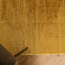Load image into Gallery viewer, Ochre Yellow Polyester Shaggy Rugs - Lush