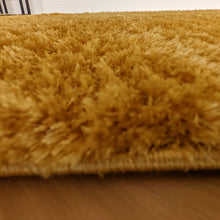 Load image into Gallery viewer, Ochre Yellow Polyester Shaggy Rugs - Lush