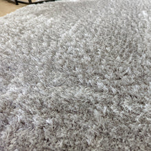 Load image into Gallery viewer, Silver Two Tone Polyester Shaggy Rugs - Lush
