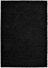 Load image into Gallery viewer, Jet Black 25mm Cosy Low Pile Shaggy Rug - Aras