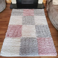 Load image into Gallery viewer, Cheap Shaggy Blush Pink Rug Rugs Rugs for sale 