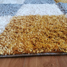 Load image into Gallery viewer, Cheap Shaggy Ochre Yellow Rug Rugs Rugs for sale 